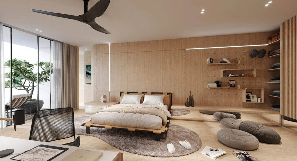 ODOM Living premium interior rendering